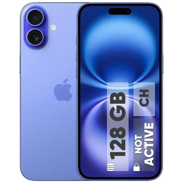 گوشی اپل iPhone 16 CH رجیستر‌شده دو سیم‌کارت 128 گیگابایت با رم 8 گیگابایت
