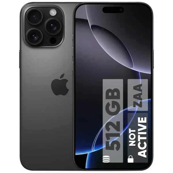 گوشی اپل iPhone 16 Pro Max ZAA رجیستر‌شده دو سیم‌کارت 512 گیگابایت با رم 8 گیگابایت